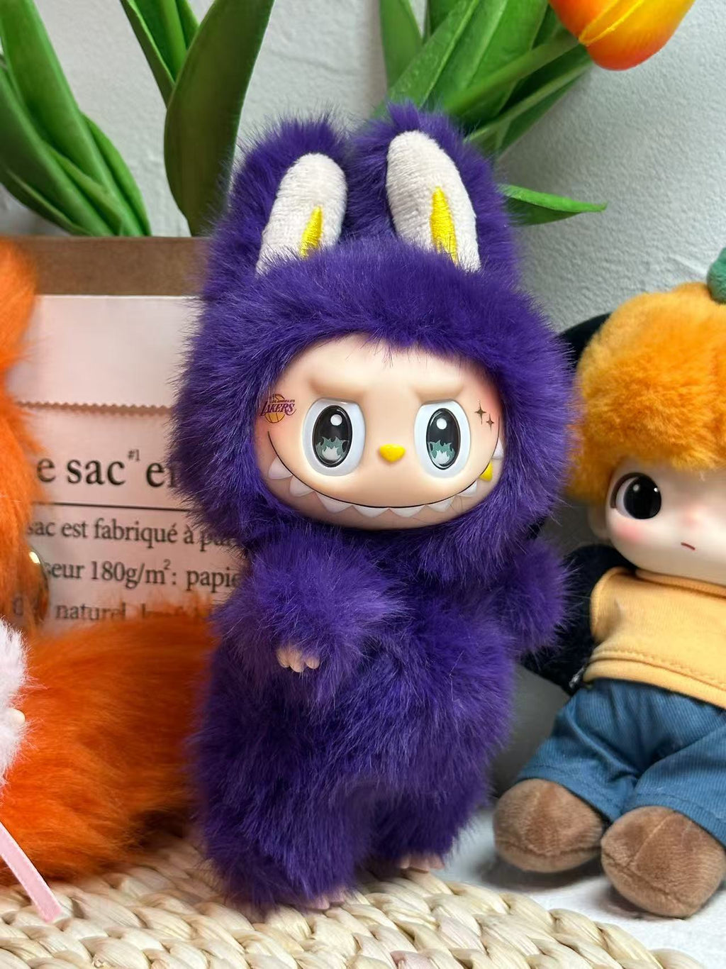 "Lakers Spirit" Launch! Labubu Lakers Collection